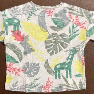 6-9 months Size ZARA T-shirt Short Sleeve Animal T-shirt